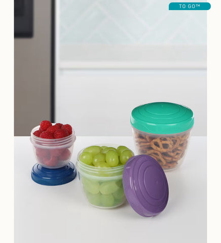 Image of Sistema Snack N Nest To Go 3pk