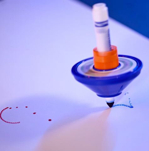 Image of Crayola Colourwhirls Spin Art Toy