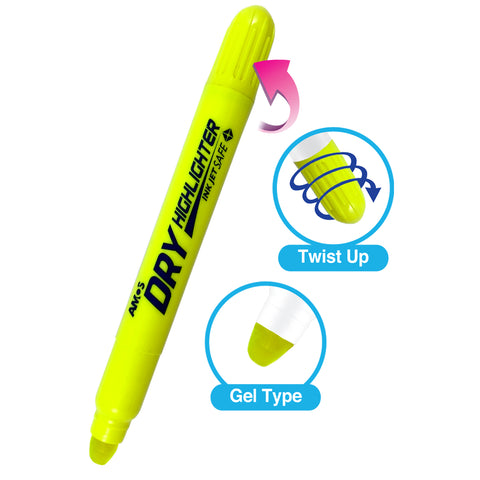 Image of Amos Dry Highlighter Fluoro Yellow