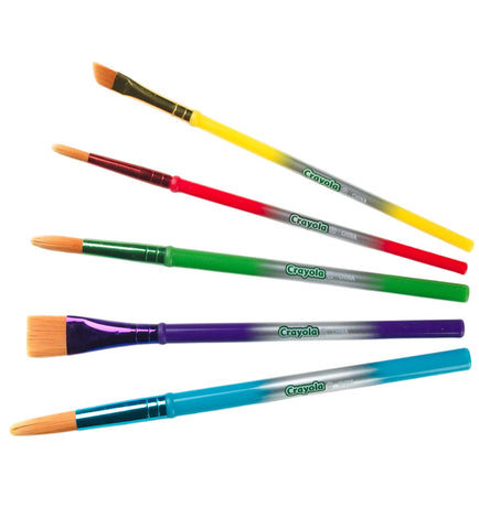 Image of Crayola Art & Craft Brushes 5pk