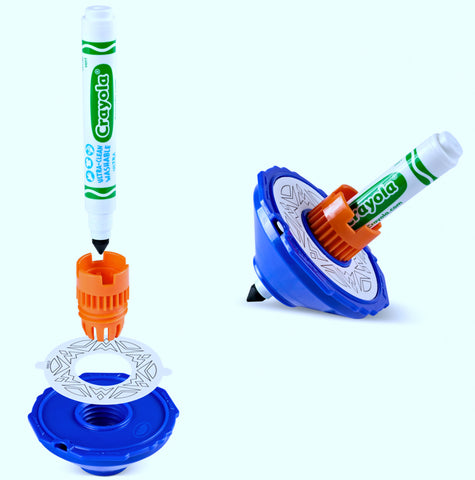 Image of Crayola Colourwhirls Spin Art Toy