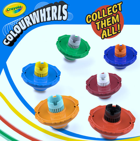 Image of Crayola Colourwhirls Spin Art Toy