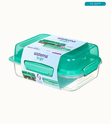 Image of Sistema Lunch Stack To Go Rectangle 1.8L