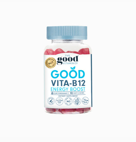 Image of The Good Vitamin Co Adults Vitamin B12 Energy Boost 90s