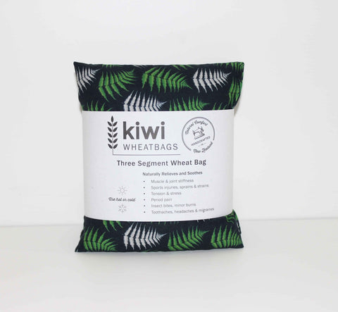 Image of Kiwi Wheat Bag Cotton NZ Ferns