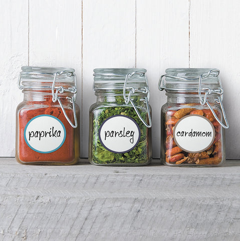 Image of Avery Assorted Kitchen and Pantry Labels A6 Circle 45mm 24 Labels