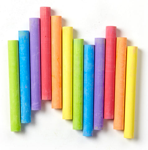 Image of Crayola Chalk Coloured 12pk