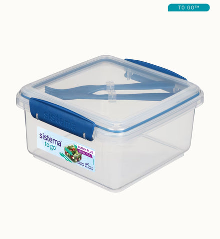 Image of Sistema Lunch Plus To Go With Cutlery 1.2L