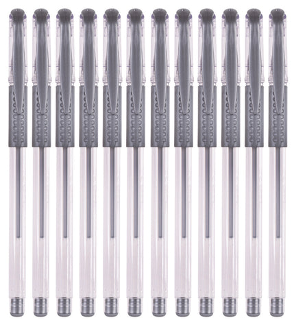Image of Zart Basics Gel Pens Silver 12pk