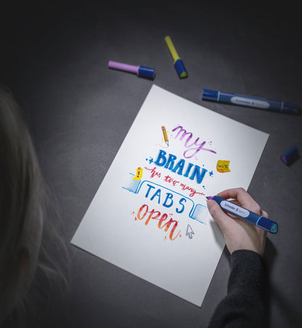 Image of Schneider Twinmarker Paint-It 040 brush+round set V2 27 pieces assorted