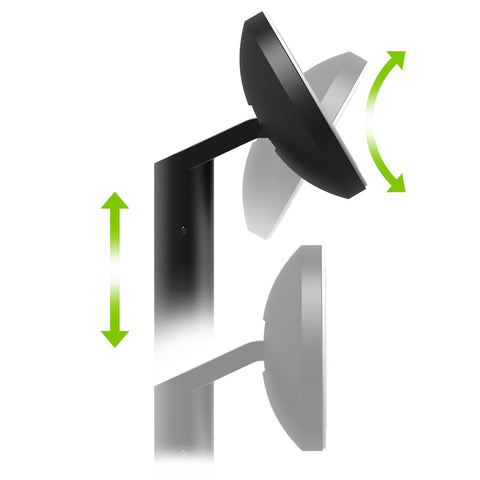 Image of Mophie Premium 3-in-1 Magsafe Wireless Extendable Charging Stand - Black