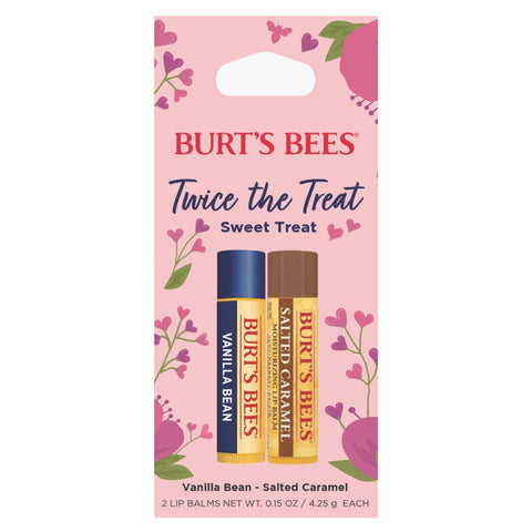 Image of Burt's Bees Twice The Treat Sweet Treat 2pk - Limited Edition