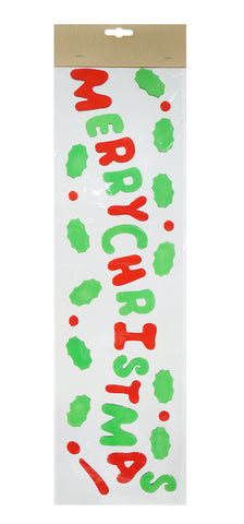 Image of Christmas Window Gel Stickers