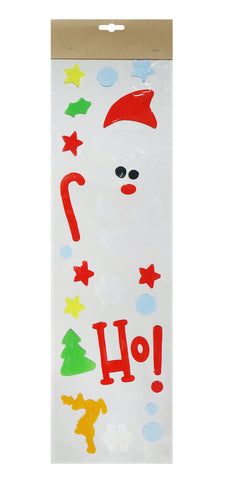 Image of Christmas Window Gel Stickers