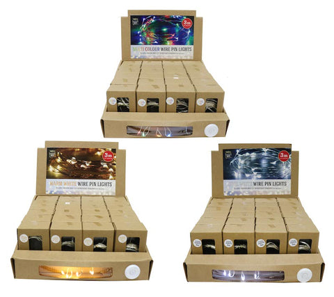 Image of Starry Wire Pin Lights 3m