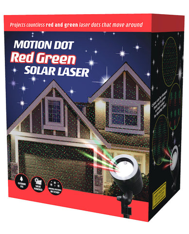 Image of Solar Laser Dots With Motion