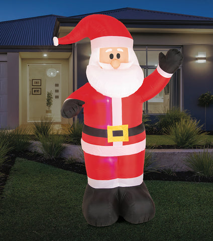 Image of Air Powered Waving Santa 2.4m