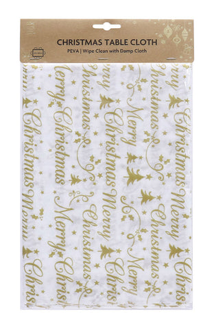 Image of Christmas PEVA Tablecloth 1.3m x 1.8m