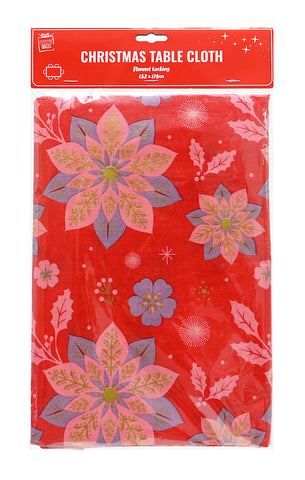 Image of Christmas Flannel Back Table Cloths 1.32m x 2.29m