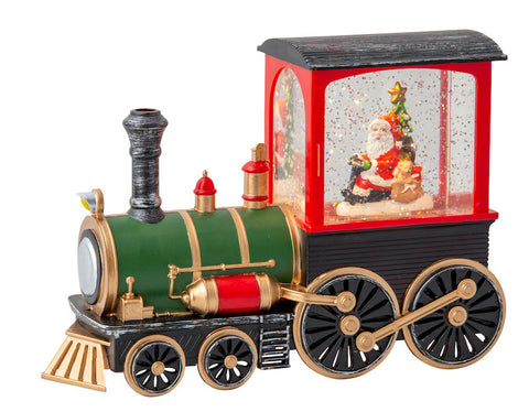 Image of Glitter Swirl Santa Train