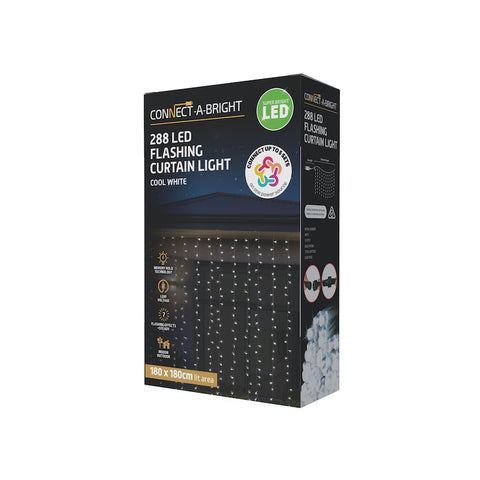 Image of Flashing LED Curtain Light 288
