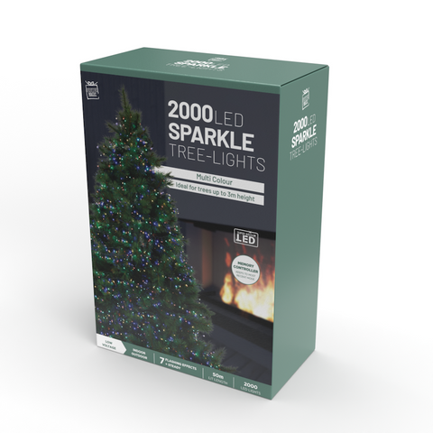 Image of Fairy Lights Flashing LED 2000