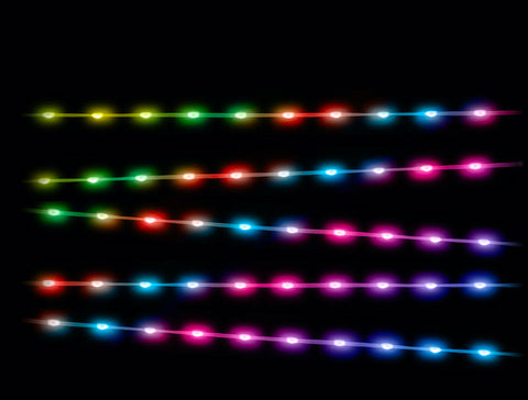 Image of Flexi LED USB RGB Strip Lights 10m