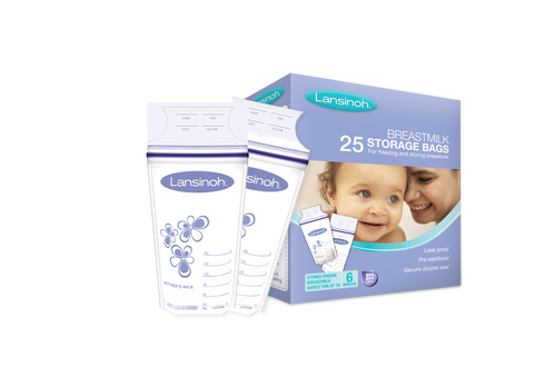 Image of Lansinoh Breastmilk Storage Bags 25pk