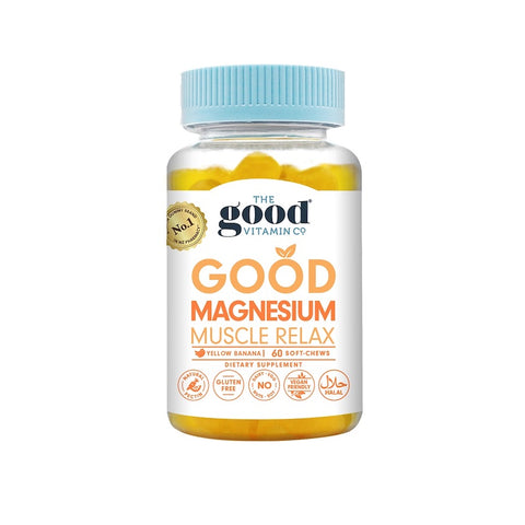 Image of The Good Vitamin Co Adults Magnesium Muscle Relax 60s