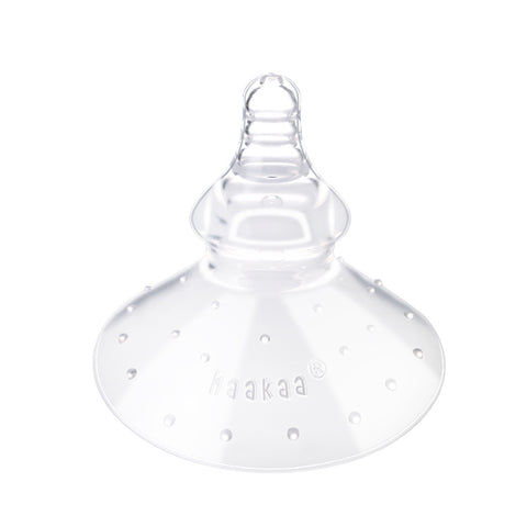 Image of Haakaa Breastfeeding Nipple Shield Round Shape - CLEARANCE