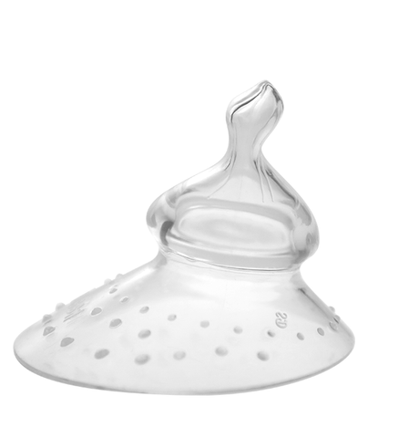 Image of Haakaa Breastfeeding Nipple Shield Round Shape - CLEARANCE