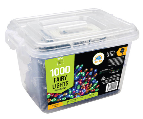 Image of Solar LED Fairy Lights 1000