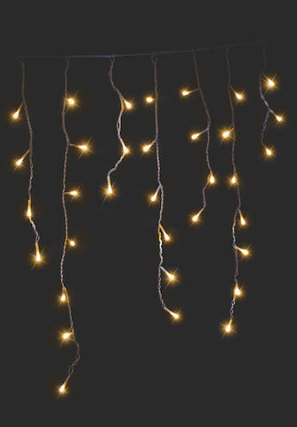Image of Icicle Lights Battery Operated With Timer 200