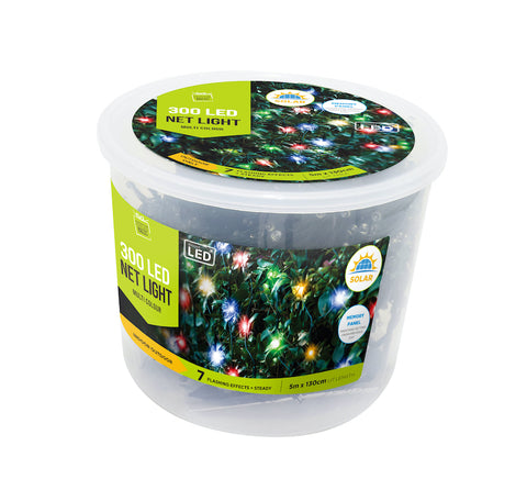 Image of Solar LED Net Lights 300