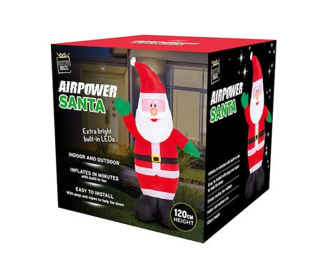 Image of Air Powered Waving Santa 1.3m