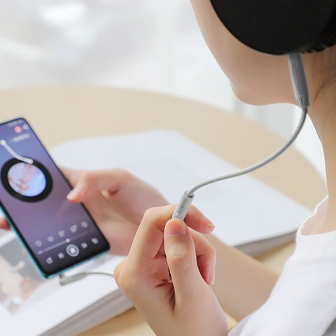 Image of Borofone AUX Audio Cable With Mic 3.5mm (BL5)