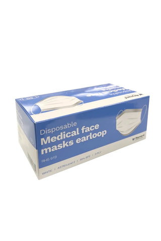 Image of Reynard Disposable Medical Masks 3ply 50pk