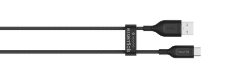 Image of Mophie Essential 2m Cable USB-A To USB-C 15W