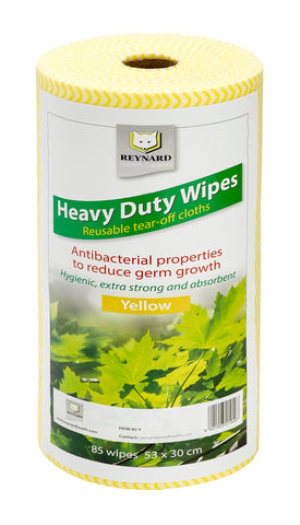 Image of Reynard Heavy Duty Wipes 85pk 53x30cm