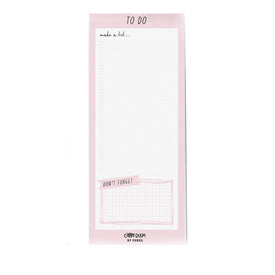 Pukka Carpe Diem Magnetic To Do List Ballerina Pink