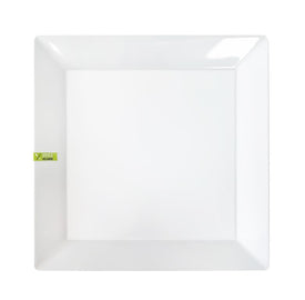 Durmaz Melamine White Square Platter 40x40cm