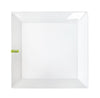 Durmaz Melamine White Square Platter 40x40cm