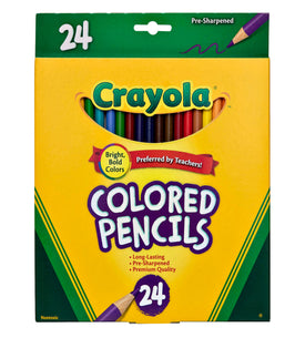Crayola Colored Pencils Full Size 24pk
