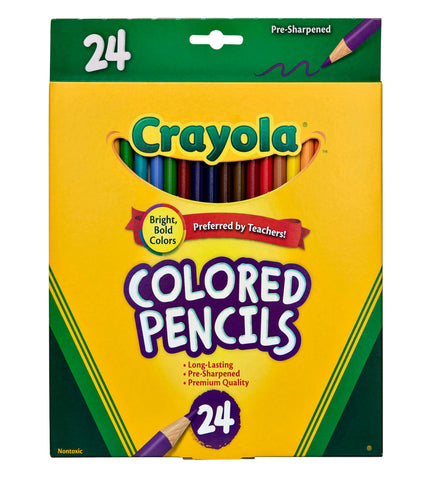 Image of Crayola Colored Pencils Full Size 24pk