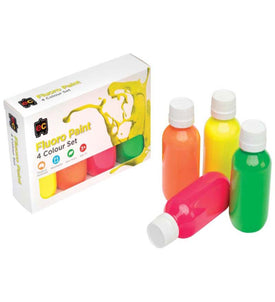 EC Acrylic Paint Fluoro Set 4x100ml