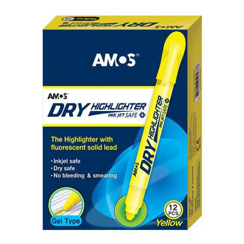 Image of Amos Dry Highlighter Fluoro Yellow