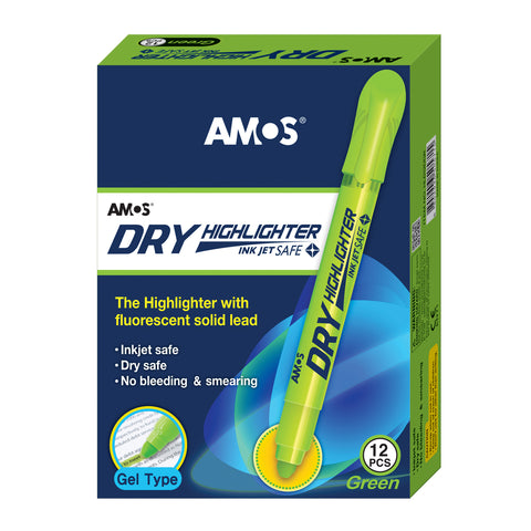Image of Amos Dry Highlighter Fluoro Green