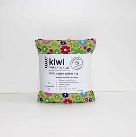 Kiwi Wheat Bag Cotton Funky Flowers