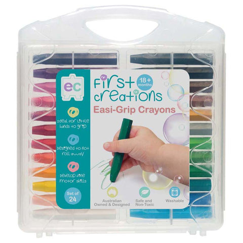 Image of EC First Creations Easi-Grip Crayons
