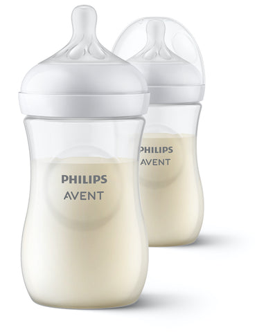 Image of Avent Natural Response Bottle 260ml 2pk